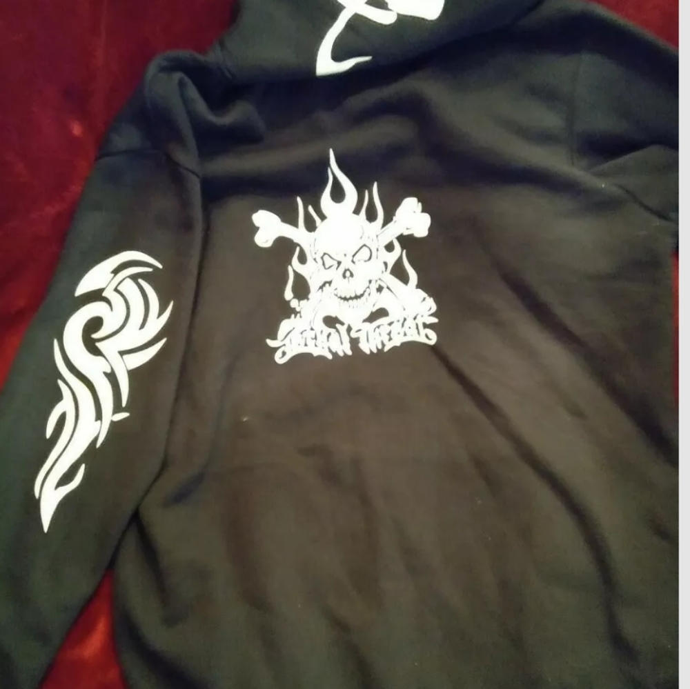 Keybur Size 4X Glow In The Dark skull Jacket